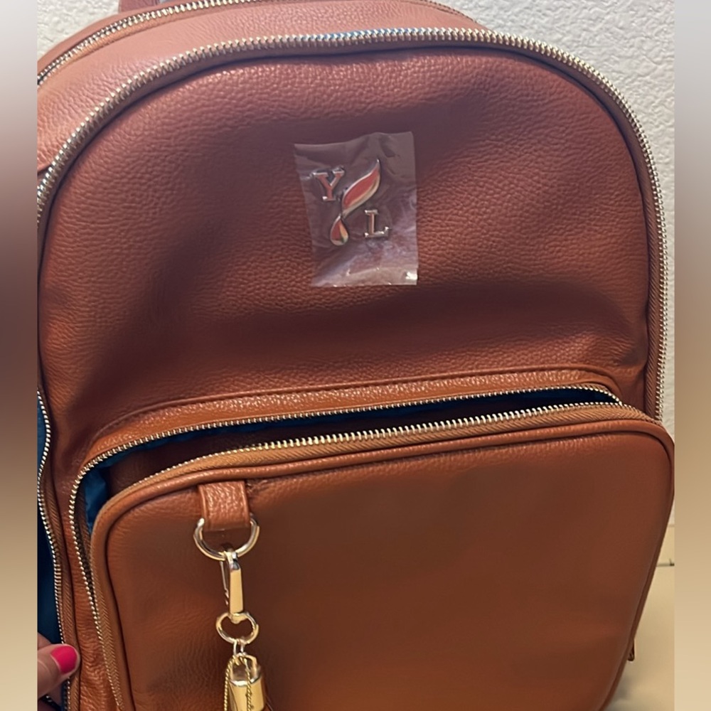 Vegan Leather Essential Oil Back Pack